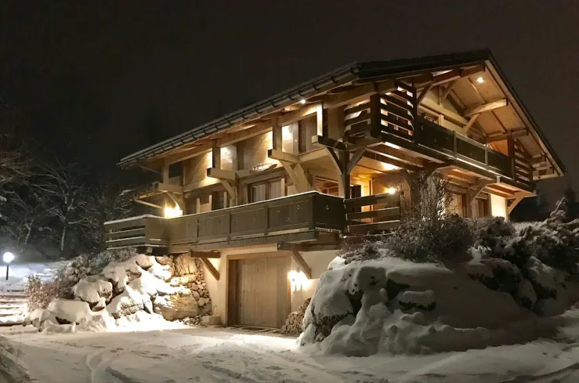CHALET LE SOLARET 4*   VUE SUR LE MT BLANC MEGEVE\n\n Séjour familial 9 personnes - Image 1