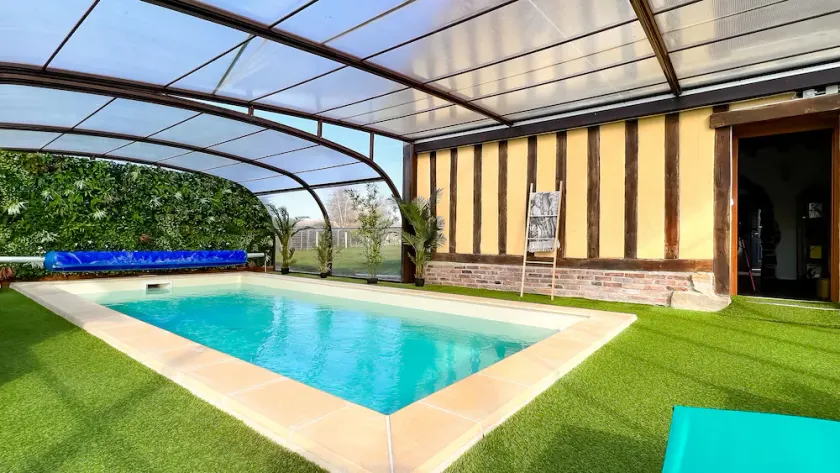 Lovely Normandy House with covered & heated swimming pool near Verneuil sur Avre - Image 1
