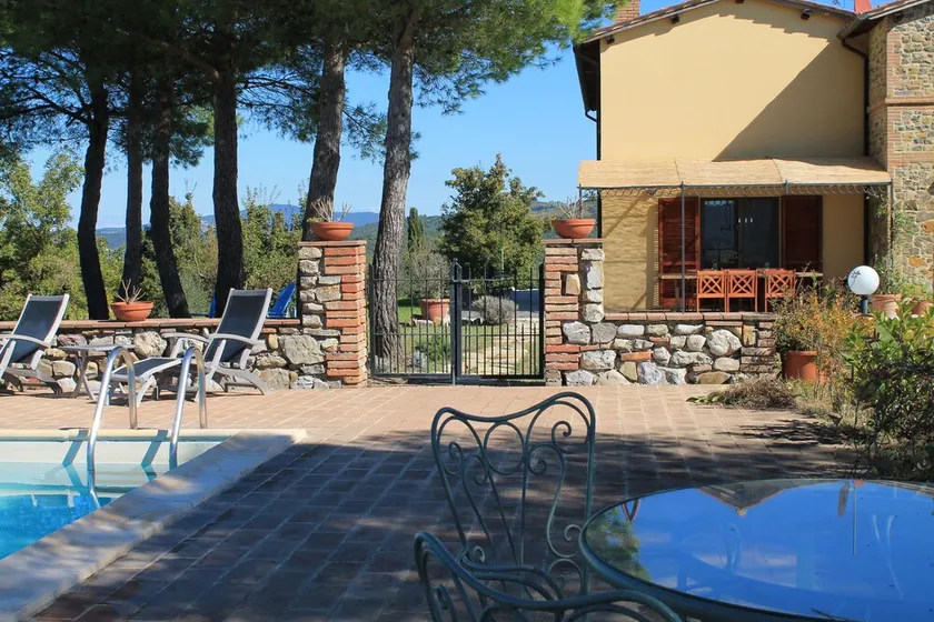 Privates Haus und privater Pool mit 360 Grad Panoramablick auf Umbrien und die Toskana - Image 1