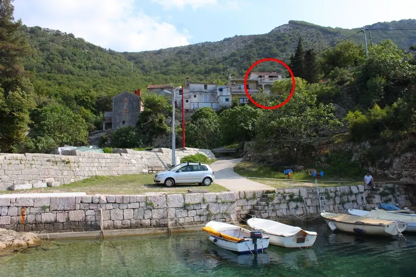 Appartamento di due stanze con terrazzo e vista mare Merag, Cherso - Cres (A-11791-a) - Image 1