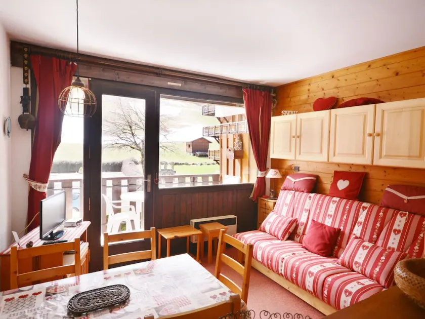 Studio 4 pers. avec balcon, près des pistes et du centre, garage, linge inclus, Morzine-Avoriaz - Image 1