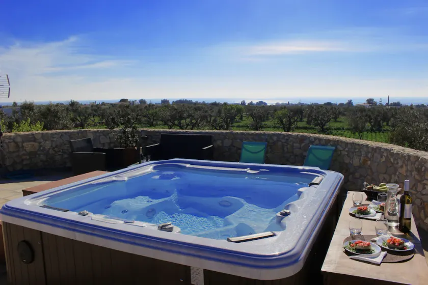 TRULLO WITH POOL SEA VIEW - GALLIPOLI - SOUTH TOWER - JUST RENOVATED - Image 1