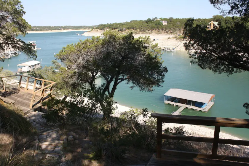 Lake Travis Waterfront Home with Large Private Dock on Deep Water Cove! - Image 1