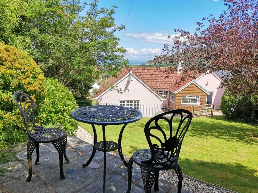 Familie & hund venlige 4 seng sommerhus med havudsigt, Porlock landsby, Exmoor - Image 1
