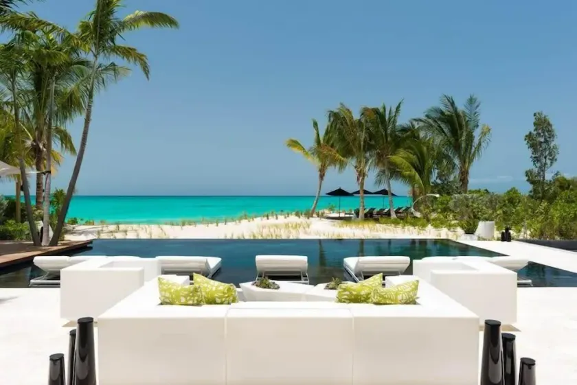 Beachfront voll besetzte Villa mit einzigartigem Design - Image 1