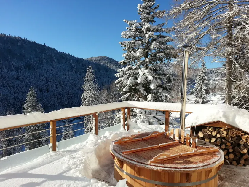 Cottage 15 people in the heart of nature, Finnish bath, view of the Vosges mountains - Image 1