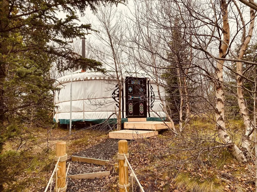 Yurt Freya is a traditional Mongolian yurt with a little extra. - Image 1