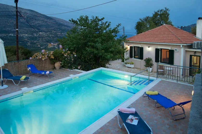 Traditional Villa with Private Pool, Lovely Sea Views, Rural location, A/C, BBQ - Image 1