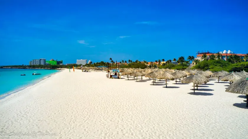 10% discount for weekly stay. 2 Bedrooms 2 Baths Condo in Eagle Beach Aruba! - Image 1