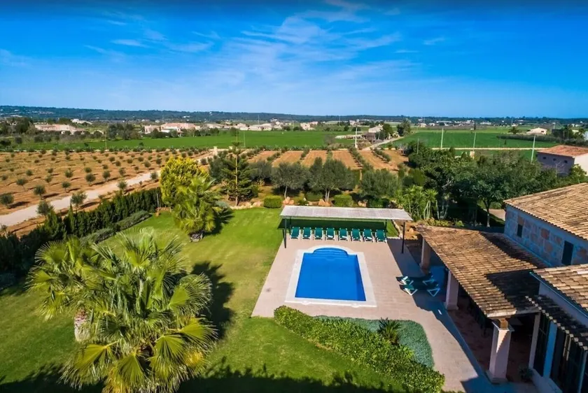Belle maison de campagne \"Son Vanrell\" avec vue sur la montagne, piscine - Image 1