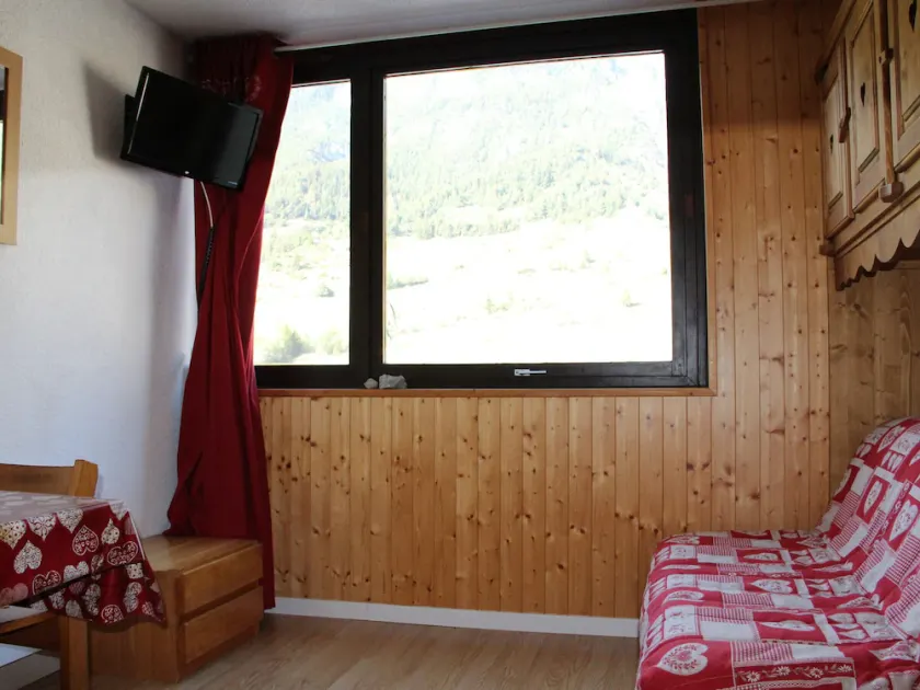 Studio 3 pers. au pied des pistes avec balcon exposé sud, draps fournis, proche commerces - Image 1