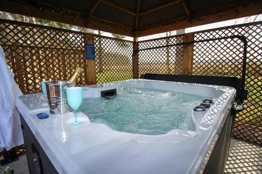 Pinewood Lodge - Luxury Lodge with Hot Tub - Image 1