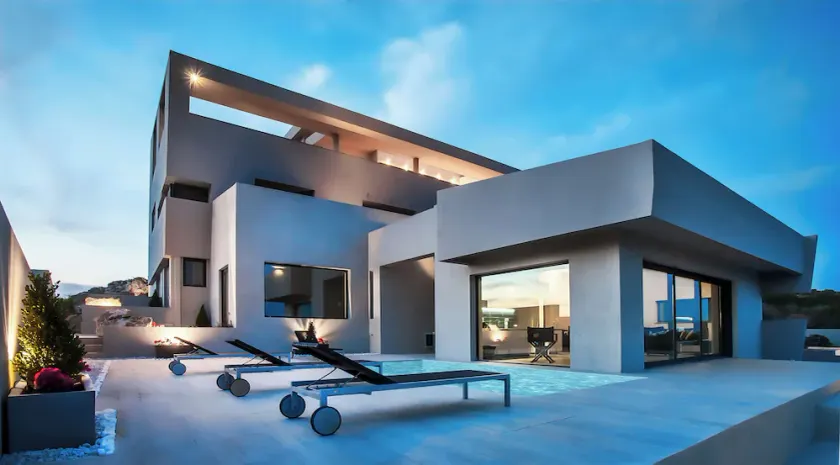 Panoramic sea view luxury villa near Athens - perfect for groups and families - Image 1