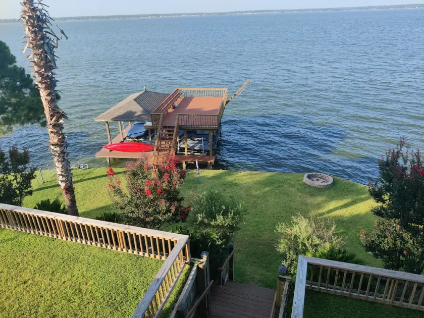 Million Dollar Open-Water View on Lakefront with 2-Story Dock - Image 1