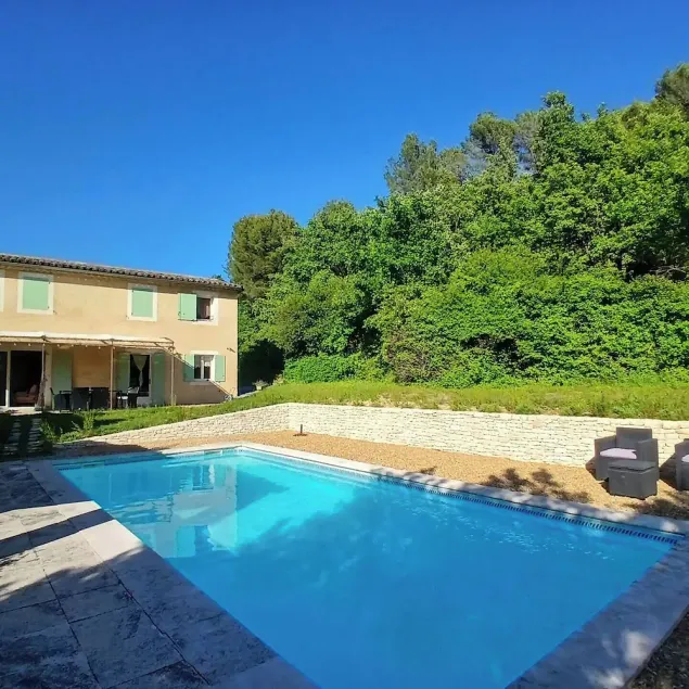 Provencal Villa with private pool and beautiful view b/w Apt and Saignon - Image 1