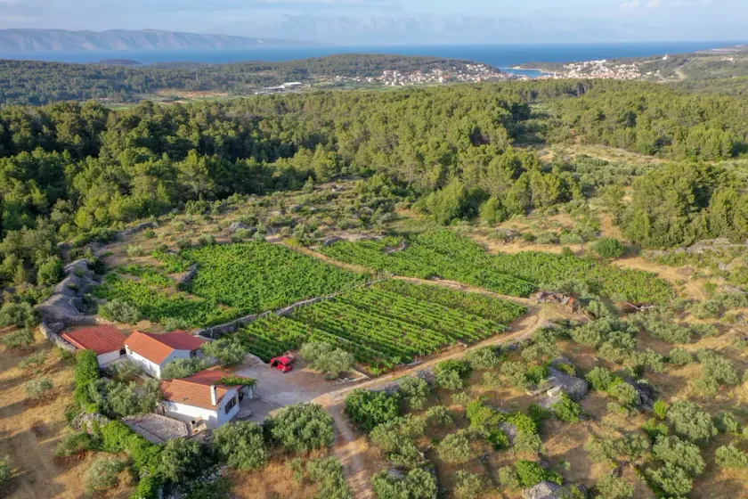 Sommerhus med parkering Pitve, Hvar (K-17397) - Image 1