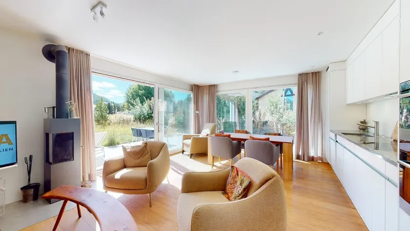 3-room apartment on the ground floor with direct access to the garden (Meadow is - Image 1