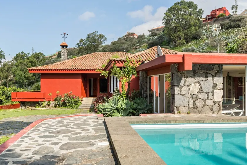 Villa \"El Jardín de Santa Bígida\" mit Bergblick, Pool, WLAN, Sauna & Garten - Image 1
