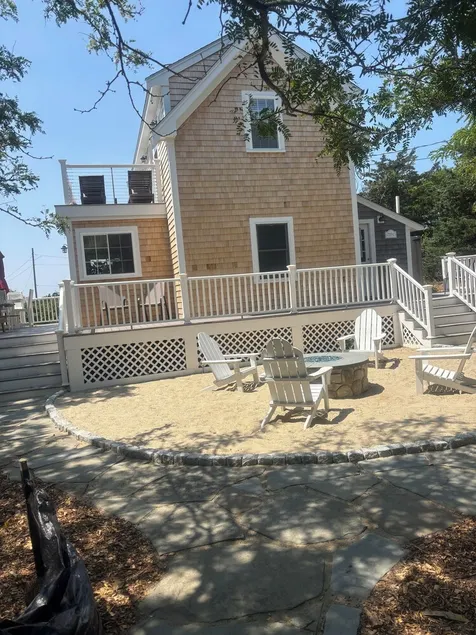 Udsigt over Cape Cod Bay ved campingpladsstrand, aircondition, varme, wifi, udendørs bruser - Image 1