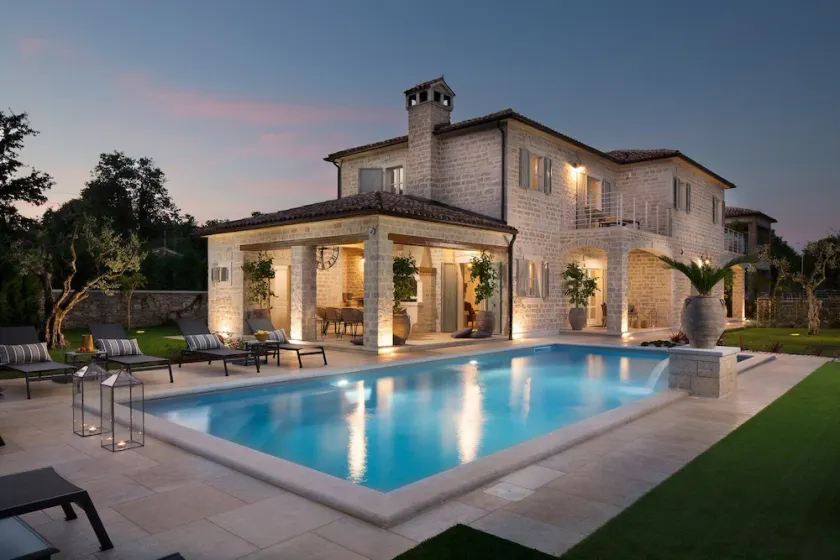 Luxuriöse Villa, 8 Personen, Pool, Whirlpool,  gepflegtes Garten, Meerblick - Image 1