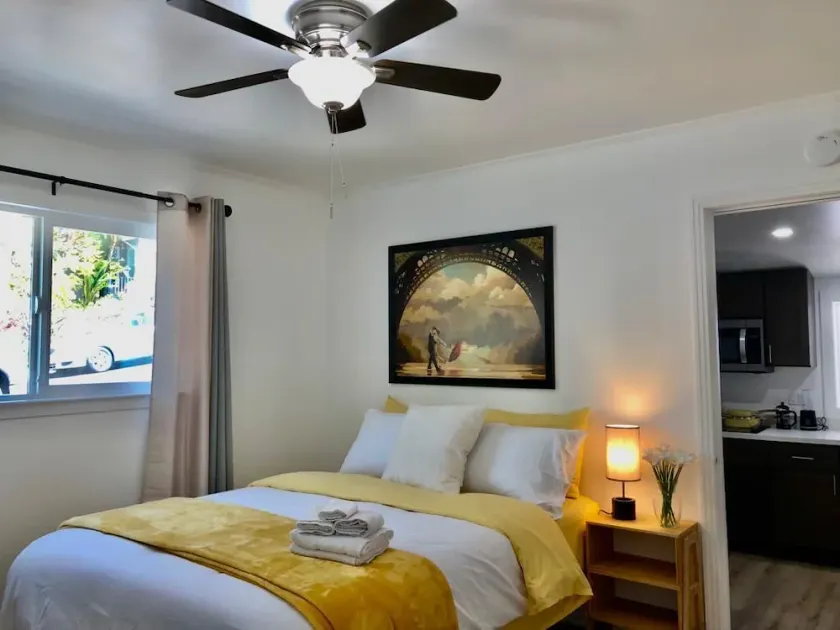 Minimalist Living 1BR In-Law AC Unit with Private Washer & Dryer - Image 1