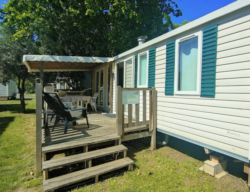 Charmant mobil-home à Argelès-sur-Mer avec vue imprenable sur la plage - Image 1