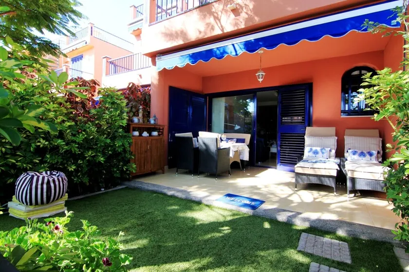 Bungalow in Meloneras Bereich. Meerblick. Direkter Zugang zum Strand und die Avenue. - Image 1