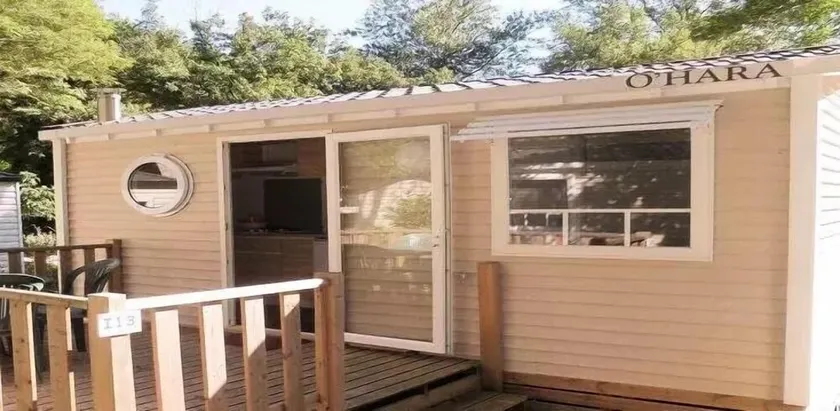 Camping Le Moulin du Pont d'Aliès*** - O'Hara Mobile Home 2 Rooms 2 People - Image 1
