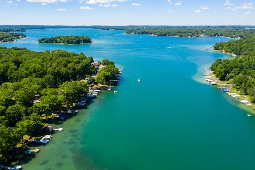 Beautiful Lakefront Gull Lake Home w/ Private Beach and Dock - Image 1