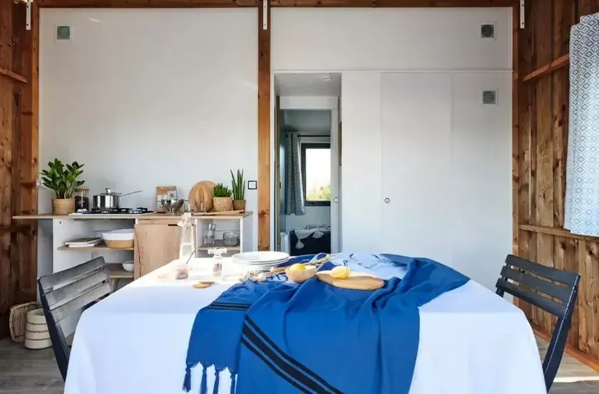 Camping Le Rivage **** - Bungalow Tit home 3 Zimmer 4 Personen ohne Bad - Image 1