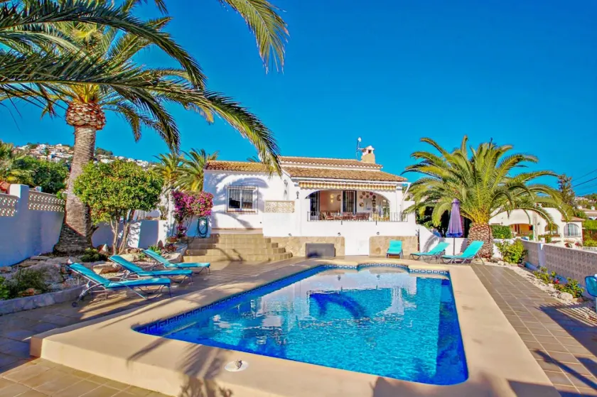 Paula-3 - semestervilla med privat pool i Moraira - Image 1