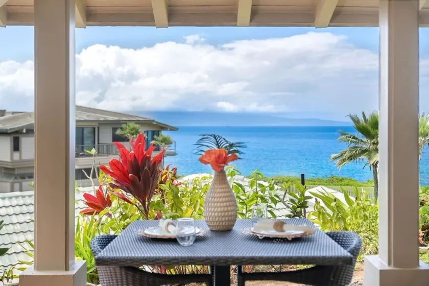 Kapalua Bay Villas Ocean View 1 BR Premium Bay Villa Villas Complimentary Car with 6 Nights KBV-15B3 by KBM - Image 1