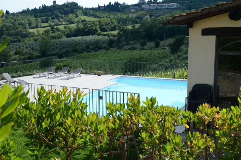 Hyggelig lejlighed med pool, WIFI, TV, kæledyr tilladt og panorama udsigt, nær ved Arezzo - Image 1