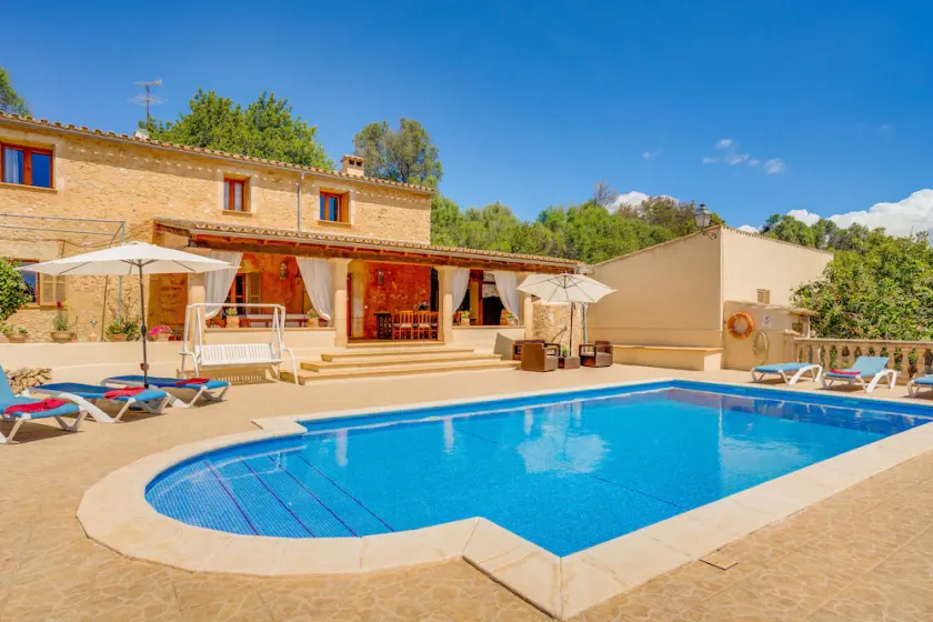 Finca Bielo for 8 people with swimming pool in Lloret - Image 1