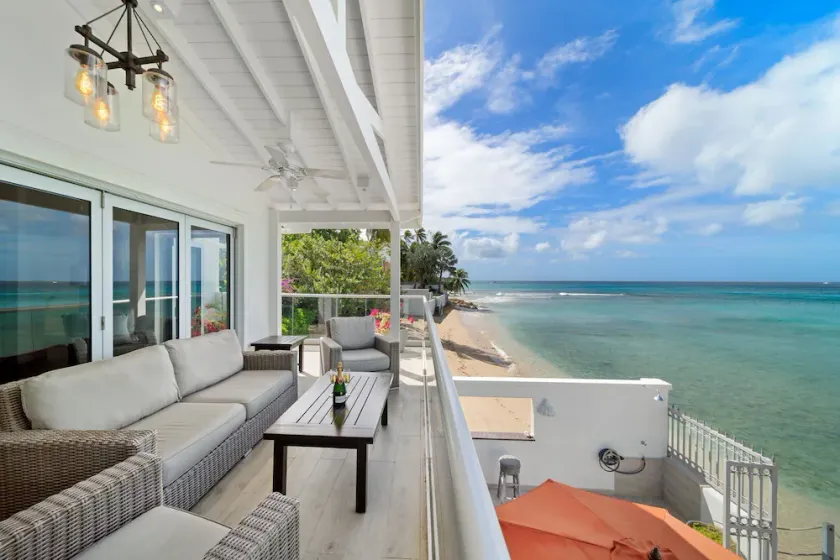 Fantastisk 4-sengs villa ved stranden med springbad - Westshore - Image 1