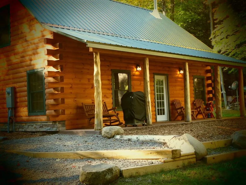 Adirondack Waterfalls Cabin on River/ Spectacular View/ Natural Swimming Pool. - Image 1