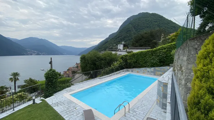 Modern duplex apartment with magic views and pool over the lake. - Image 1