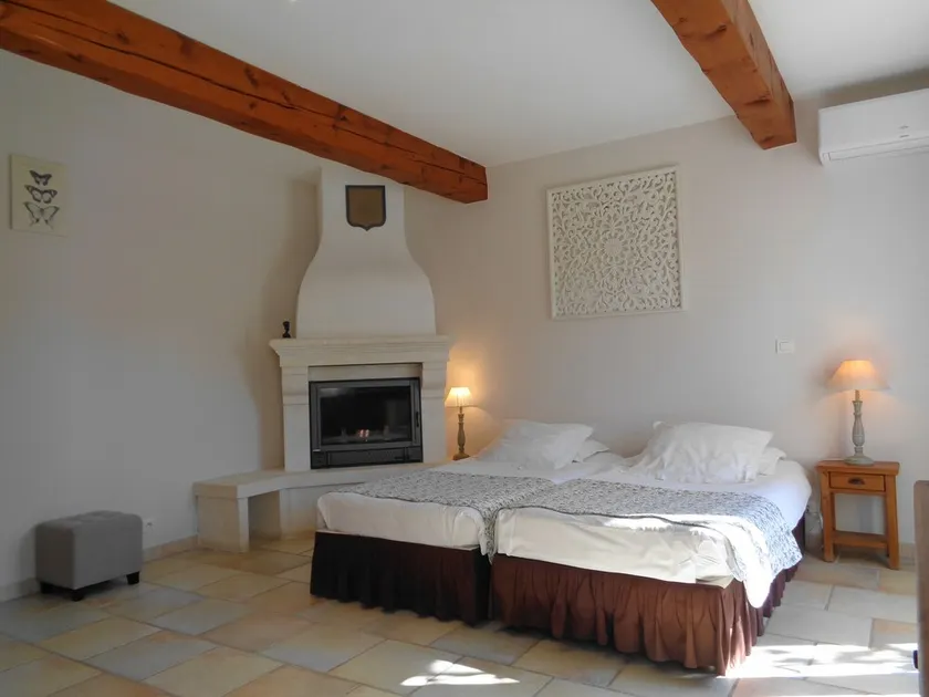 Luksus dobbelt- eller dobbeltværelse Glycin-terrasse-Le clos des lavandes - Image 1
