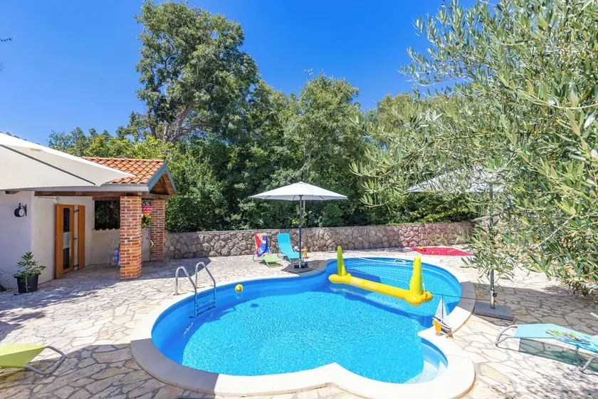 Pool House Franjo, Malinska, Croatia - Image 1