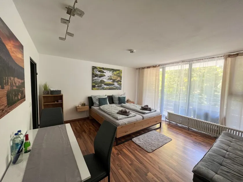Helle FeWo am Waldrand - mit Balkon, Pool, Sauna & Freizeitgelände - Image 1