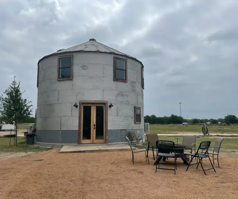 Silo #2 on the Medina River - Image 1
