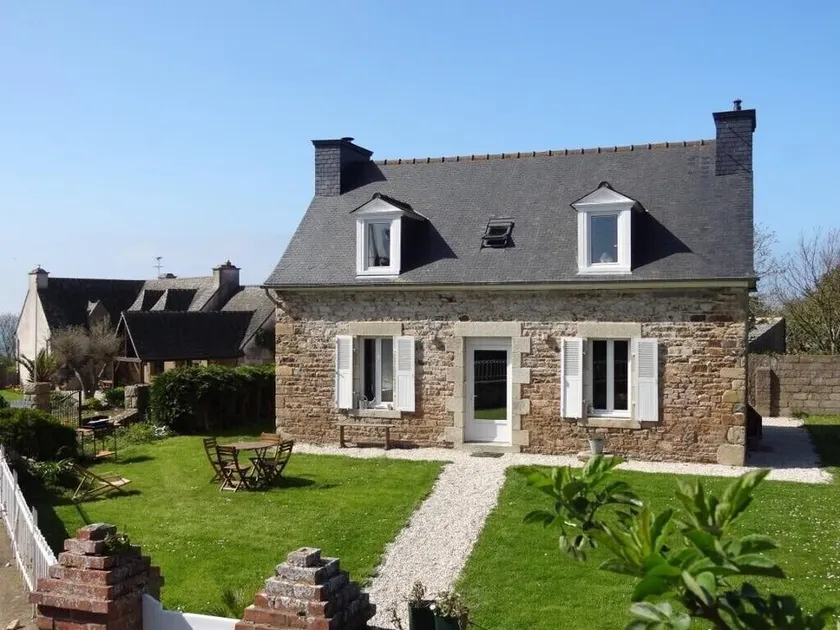 300m vom Meer entfernt, bretonisches Haus mit großem Garten und Meerblick - WIFI - Image 1