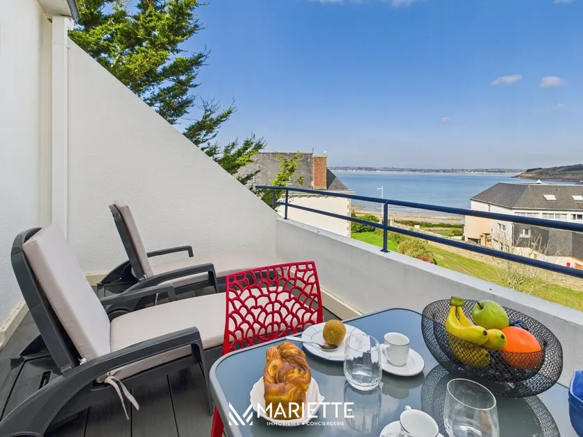 -AR MEN- T2 avec terrasse vue mer - plage a 50m - Image 1