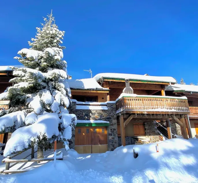 Unabhängiges Holzchalet in der Nähe der WIFI-Pisten der Pyrenäen 2000 - Image 1