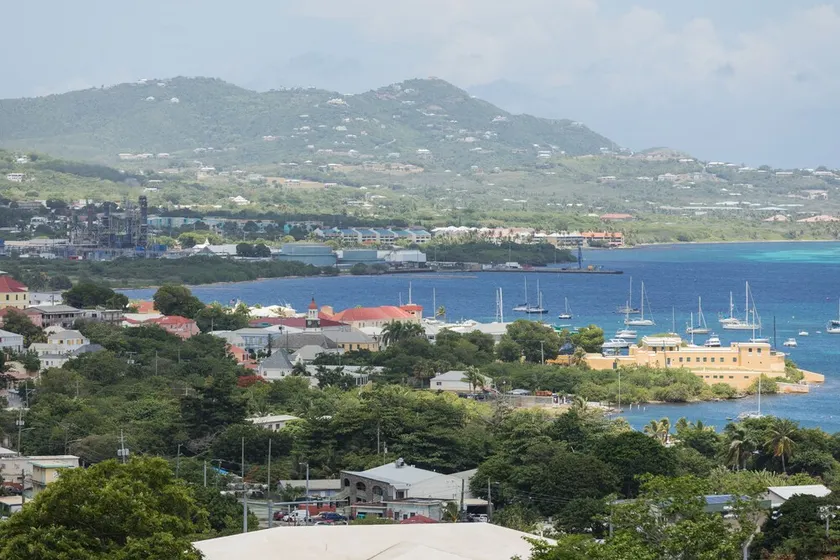 A Bird's Eye View of Christiansted - Image 1