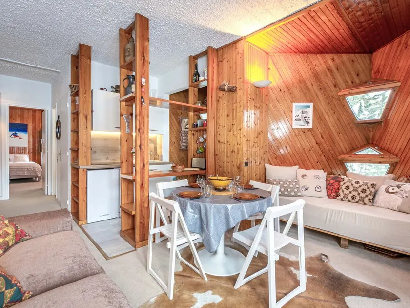 3-room apartment ski-in ski-out, 6 pers., south, La Daille - Image 1