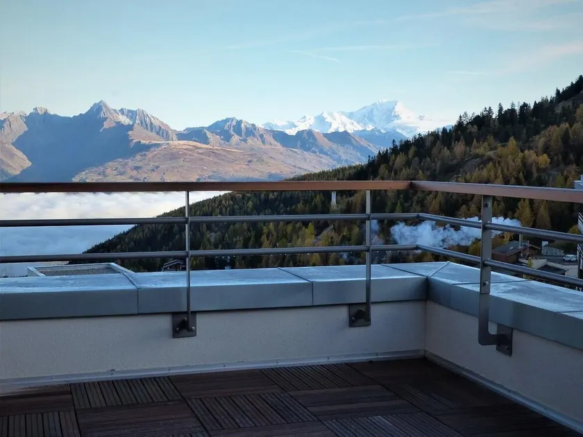 50m from ski slopes, 3rd floor, view valley, balcony, tv, ski locker, 57m², La Plagne - Image 1