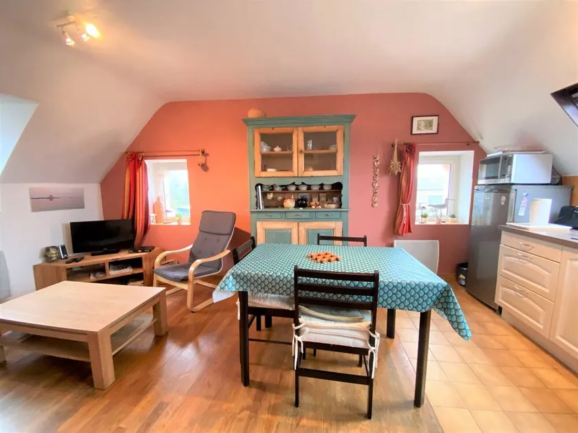 Wohnung im Zentrum von Trégastel, strandnah, 2 Schlafzimmer, Parkplatz - Image 1