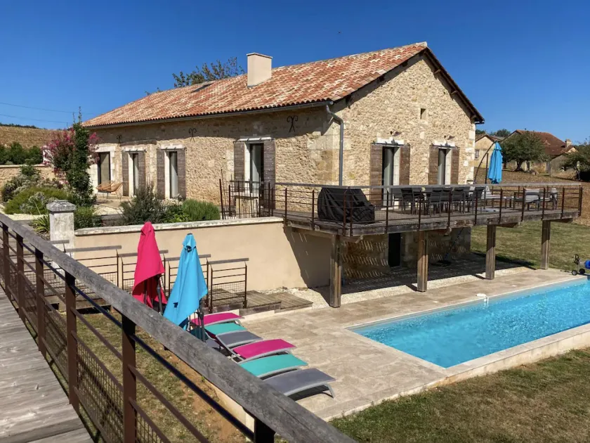 Villa Charmante au Perigord 10p in Fouleix, Dord - Image 1