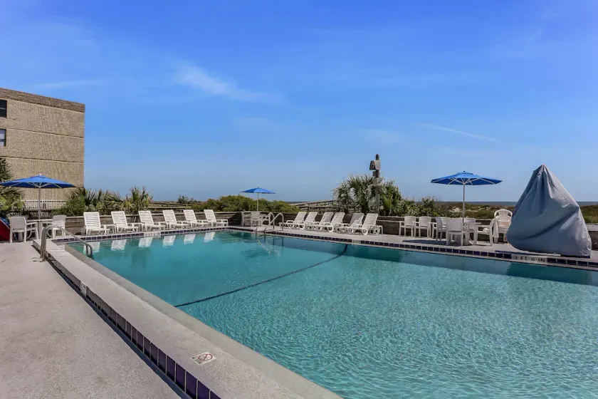 Come relax in the gentle ocean breeze at the only oceanfront motel on Amelia Island, FL. Our rooms provide a clear view of the ocean, as well as, direct access to the Atlantic Ocean. No streets to cross or cars to dodge, just you, your family, and th - Image 1